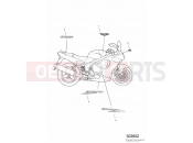 Triumph 2004 SPRINT ST 139277 > 208166 Decals