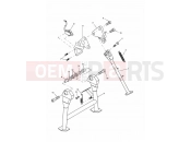 Triumph 2004 SPRINT ST 139277 > 208166 Side Stand & Centrestand