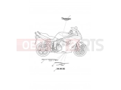 Triumph 2005 SPRINT ST 208167 > Bodywork - Decals