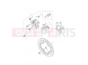 TRIUMPH SPRINT GT Rear Brake Caliper & Disc
