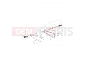 Triumph 2010 ROCKET III, CLASSIC & ROADSTER Rear Footrests & Mountings