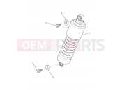 Triumph 2010 ROCKET III, CLASSIC & ROADSTER Rear Suspension Unit