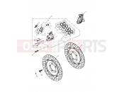 Triumph 2010 ROCKET III, CLASSIC & ROADSTER Front Brake Caliper & Discs