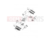Triumph 2012 ROCKET III, CLASSIC & ROADSTER Front Footrests Classic