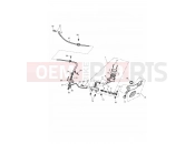 Triumph 2008 ROCKET III TOURING Rear Brake Master Cylinder...