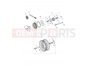 Triumph 2014 THUNDERBIRD COMMANDER Rear Wheel & Final Drive