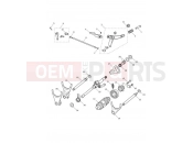 Triumph 2014 THUNDERBIRD COMMANDER Gear Selectors & Pedal