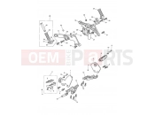 Triumph 2012 THUNDERBIRD STORM Footrests & Mountings