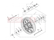 Front Wheel - Triumph BONNEVILLE T100 EFI 2012