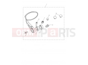 TRIUMPH BONNEVILLE T100 Mirror, Bar End, Clear
