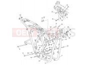 TRIUMPH BONNEVILLE T100 Main Frame Assembly