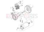 Triumph 2020 BONNEVILLE T100 Alternator & Starter Motor