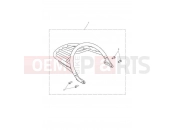 Triumph 2020 BONNEVILLE T100 Grab Rail & Rack Kit, Chrome