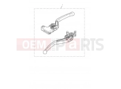 Triumph 2020 BONNEVILLE T100 Lever Kit, Adj, Long
