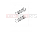 Triumph 2020 BONNEVILLE T100 Diamond Grip Kit, D25.4, Grey