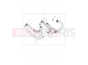 Triumph 2020 BONNEVILLE T100 Exhaust Header, Pair, Black
