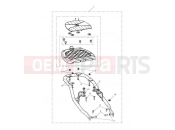 Triumph 2020 BONNEVILLE T100 Top Box Mounting Kit, Black