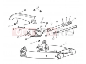 Triumph 2017 BONNEVILLE T120 Swingarm Assembly