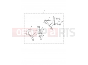 Triumph 2017 BONNEVILLE T120 Flyscreen Mounting Kit