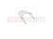 Triumph 2021 BONNEVILLE T120 Luggage Rack Kit, Black