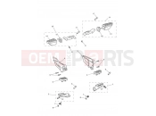 TRIUMPH Tiger 800 674842 > TIGER XCA Footrests & Mountings