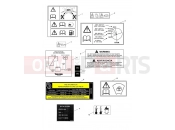 Warning Labels - Triumph Tiger 800 674842 > TIGER XRT 2016