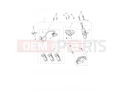 Triumph 2018 TIGER 800 XCA 855532 > Ignition Switch & Lock Set