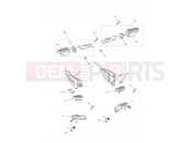 Footrests & Mountings - Triumph TIGER 800 XRT 855532 > 2019