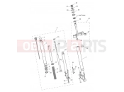Front Forks & Yokes - Triumph TIGER 800 XRT 855532 > 2019
