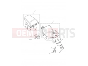 Triumph 2013 TROPHY 1215 SE Seat Assembly & Toolkit