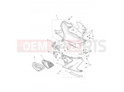 Triumph 2013 TROPHY 1215 SE RH Side Fairings