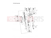 Triumph 2003 SPEEDMASTER CARBS Front Forks & Lower Yoke