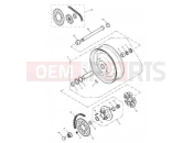 Triumph 2003 SPEEDMASTER CARBS Rear Wheel & Final Drive