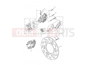 Triumph 2003 SPEEDMASTER CARBS Front Brake Caliper & Disc