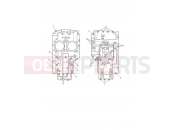 Triumph 2003 SPEEDMASTER CARBS Crankcase Fixings
