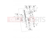 TRIUMPH SPEEDMASTER EFI Front Forks & Lower Yoke 469050