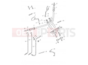 Triumph 2010 SPEEDMASTER EFI Handlebars, Top Yoke 469051