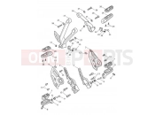 Triumph 2020 TIGER 900 Footrests & Control Plates