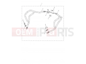 Upper Engine Bar Kit, SS - Triumph TIGER 900 GT 2020