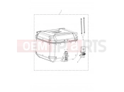 Top Box, Aluminium, Silver - Triumph TIGER 900 GT 2020