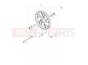 TRIUMPH TIGER 900 GT Front Wheel