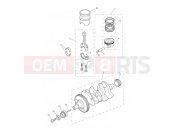 TRIUMPH TIGER 900 GT Pro Crankshaft,ConnectingRods Piston