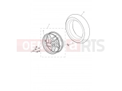 Triumph 2018 TIGER 1200 XRX Rear Wheel
