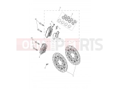 TRIUMPH TIGER 1200 XRX Front Brake Caliper & Discs