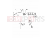 Triumph 2000 TROPHY 29156 > Ignition Switch & Lock Set
