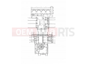 Triumph 2000 TROPHY 29156 > Crankcase Fixings 4 Cylinder Grey