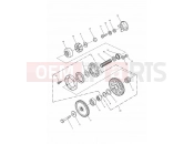 Triumph 2000 TROPHY 29156 > Alternator/ Starter Drive Gears