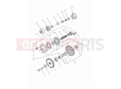 TRIUMPH TROPHY > 29155 Alternator & Starter Drive Gears