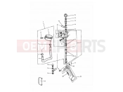 Triumph 1996 TROPHY > 29155 Rear Brake Master Cylinder
