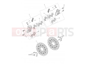 TRIUMPH SPEED TWIN Front Brake Caliper & Discs